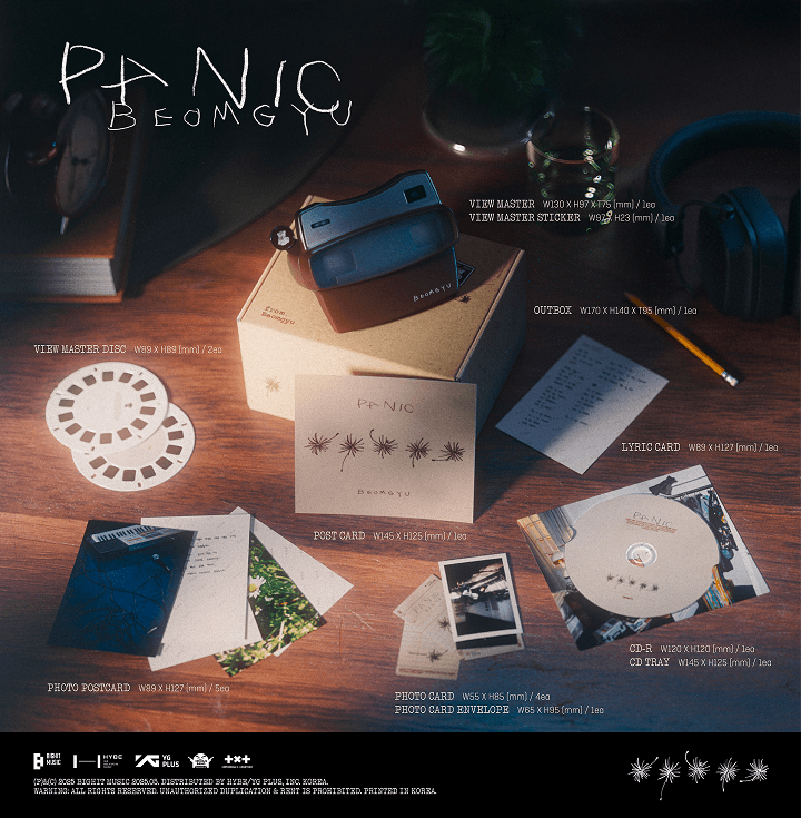 (PRE-ORDER) BEOMGYU’s Mixtape: Panic (APPLE MUSIC POB)