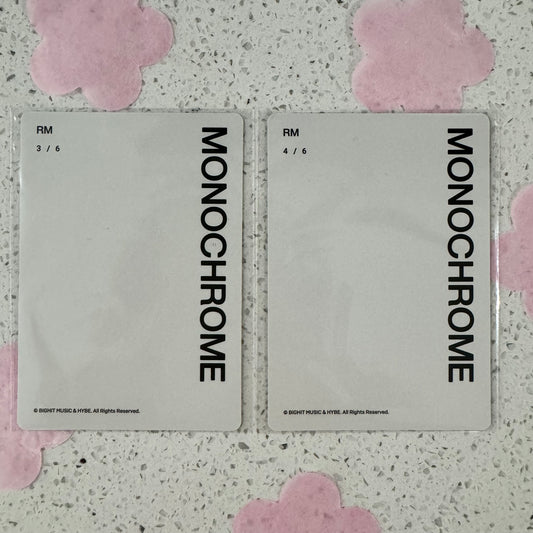 ⭐️ (BTS) RM - MONOCHROME OFFICIAL PC
