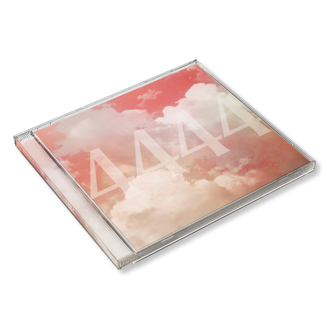 WOOSUNG 2ND ALBUM '4444' JEWEL CASE (RED VER.)