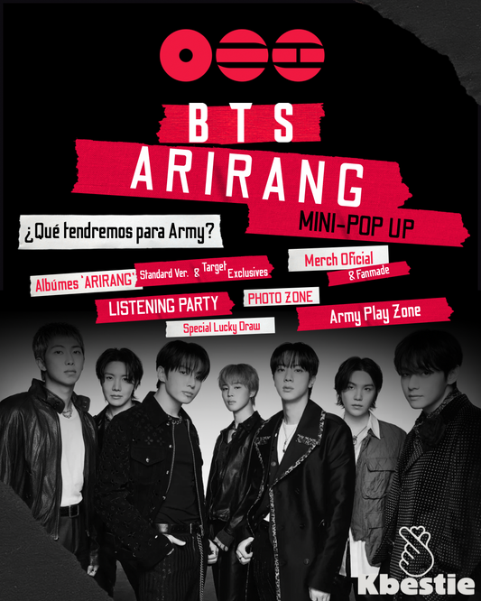 BTS 'ARIRANG' (MINI-POP UP) | RESERVACIÓN