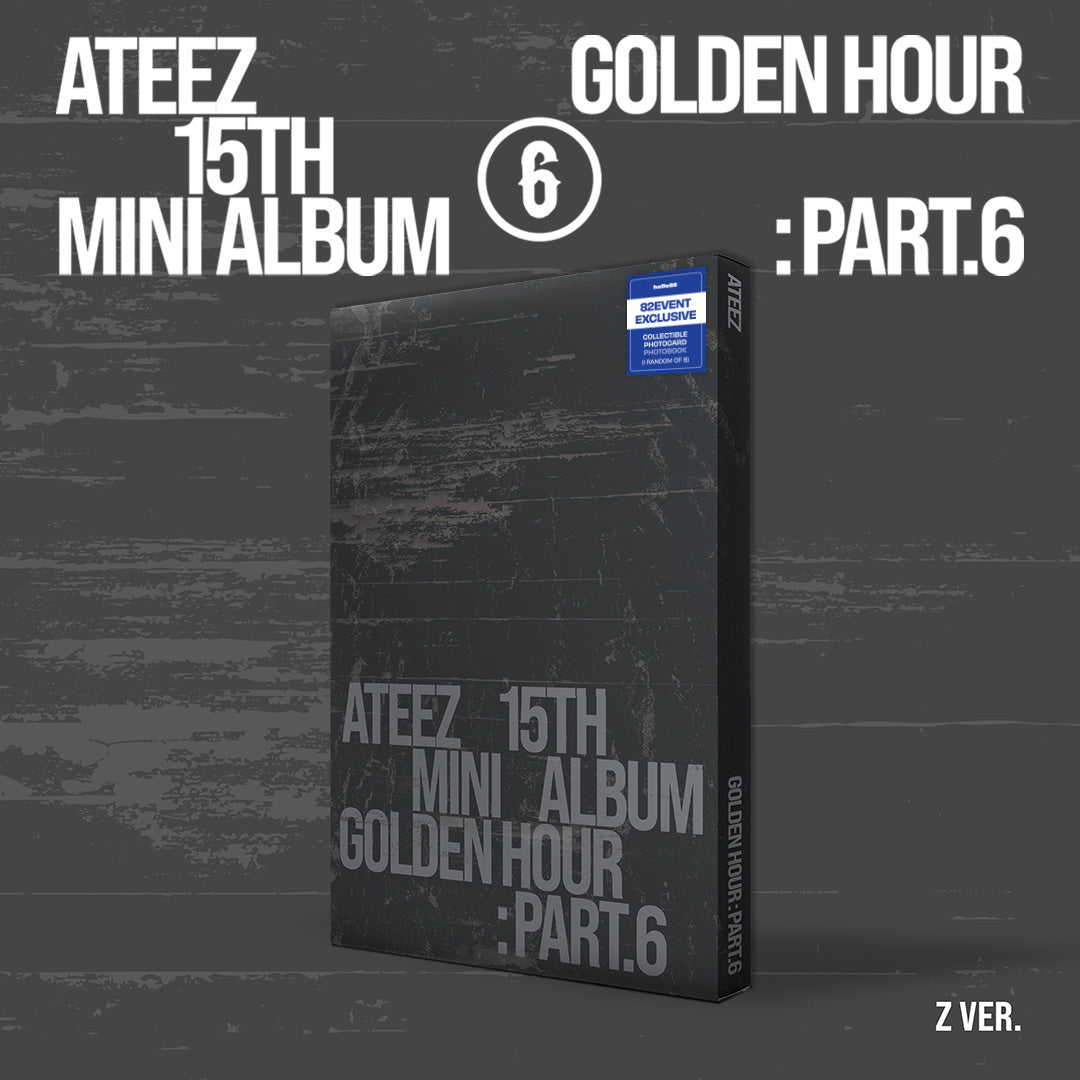(PRE-ORDER) ATEEZ - GOLDEN HOUR : Part. 6 (Photobook Ver.) - 82EVENT Exclusive