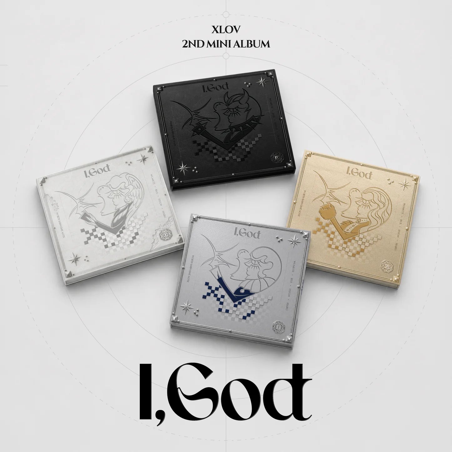 (PRE-ORDER) XLOV - 2nd Mini Album 'I,God'
