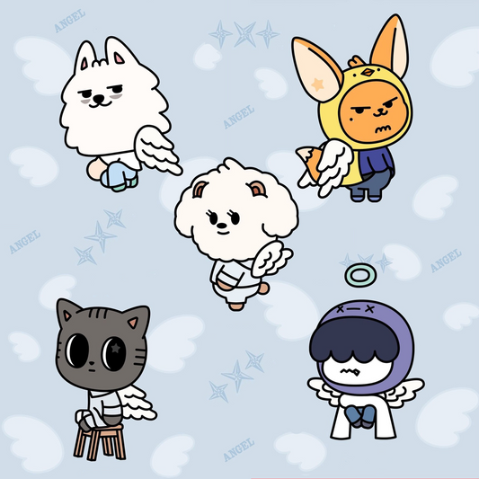 ⭐️ (TXT) PPULBATU STICKERS GLITTER
