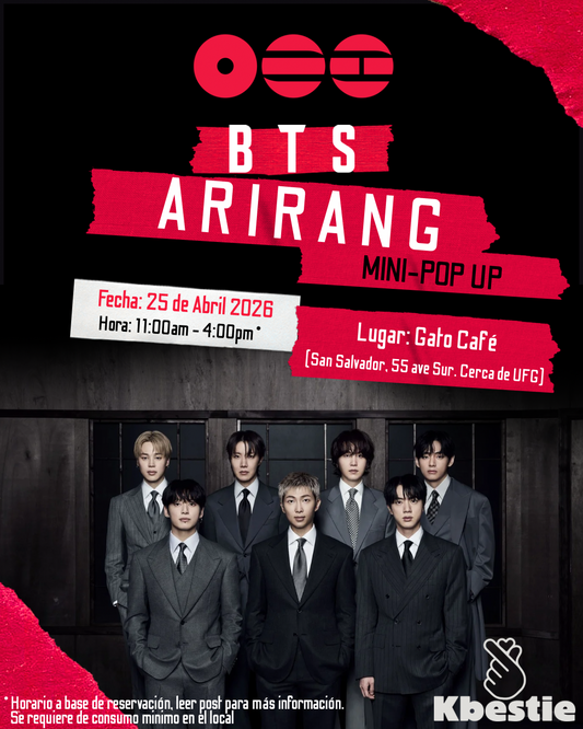 BTS 'ARIRANG' (MINI-POP UP) | RESERVACIÓN