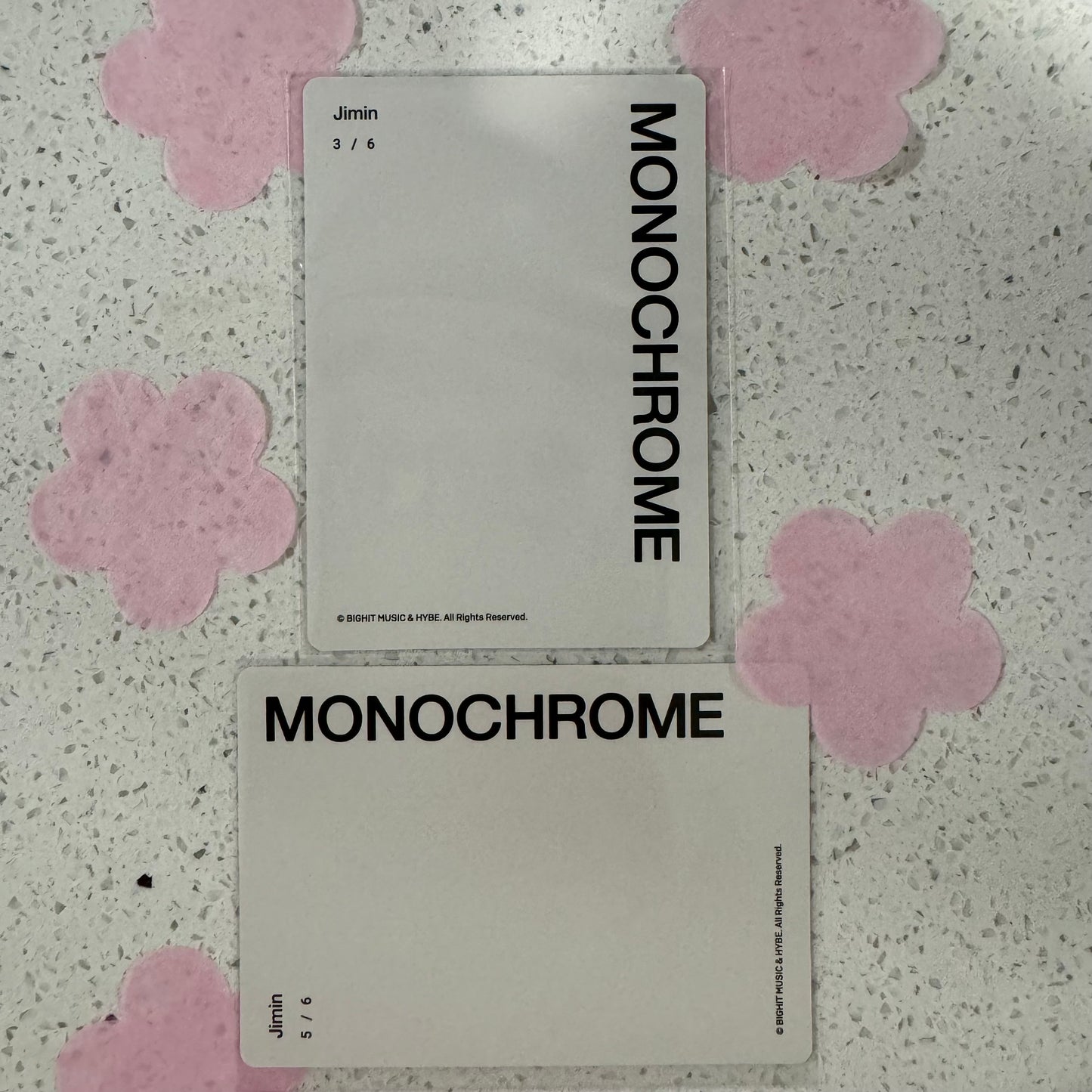 (BTS) JIMIN - MONOCHROME OFFICIAL PC