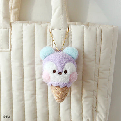 ⭐️ BT21 MININI ICE CREAM PLUSH (Llaveros)