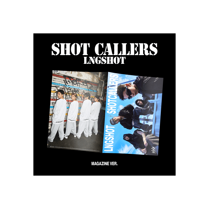 (PRE-ORDER) LNGSHOT - DEBUT EP [SHOT CALLERS] Magazine Ver.