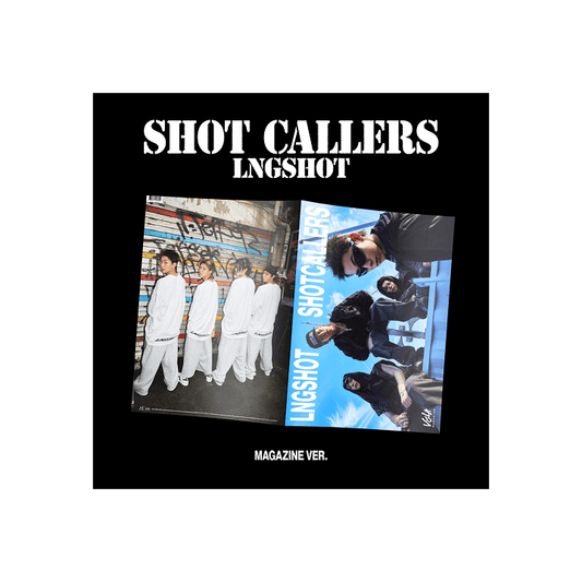 (PRE-ORDER) LNGSHOT - DEBUT EP [SHOT CALLERS] Magazine Ver.