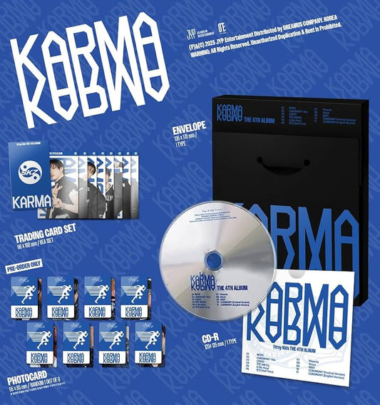⭐️  STRAY KIDS - 4th Album [KARMA] (COMPACT Ver.)