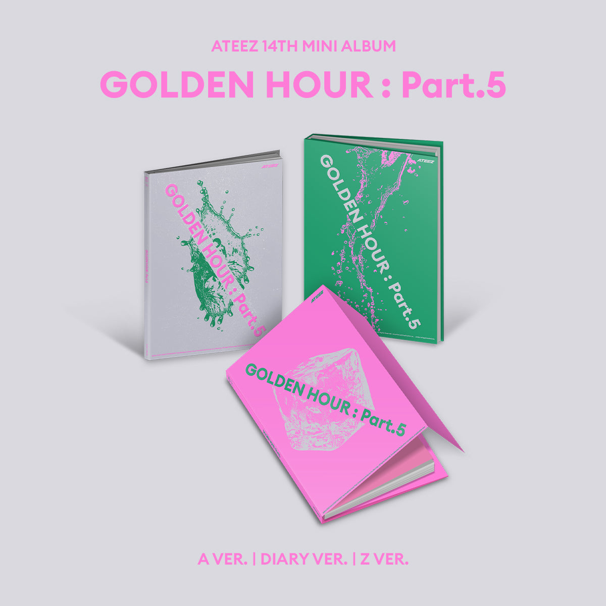 (PRE-ORDER) ATEEZ - GOLDEN HOUR : Part.5