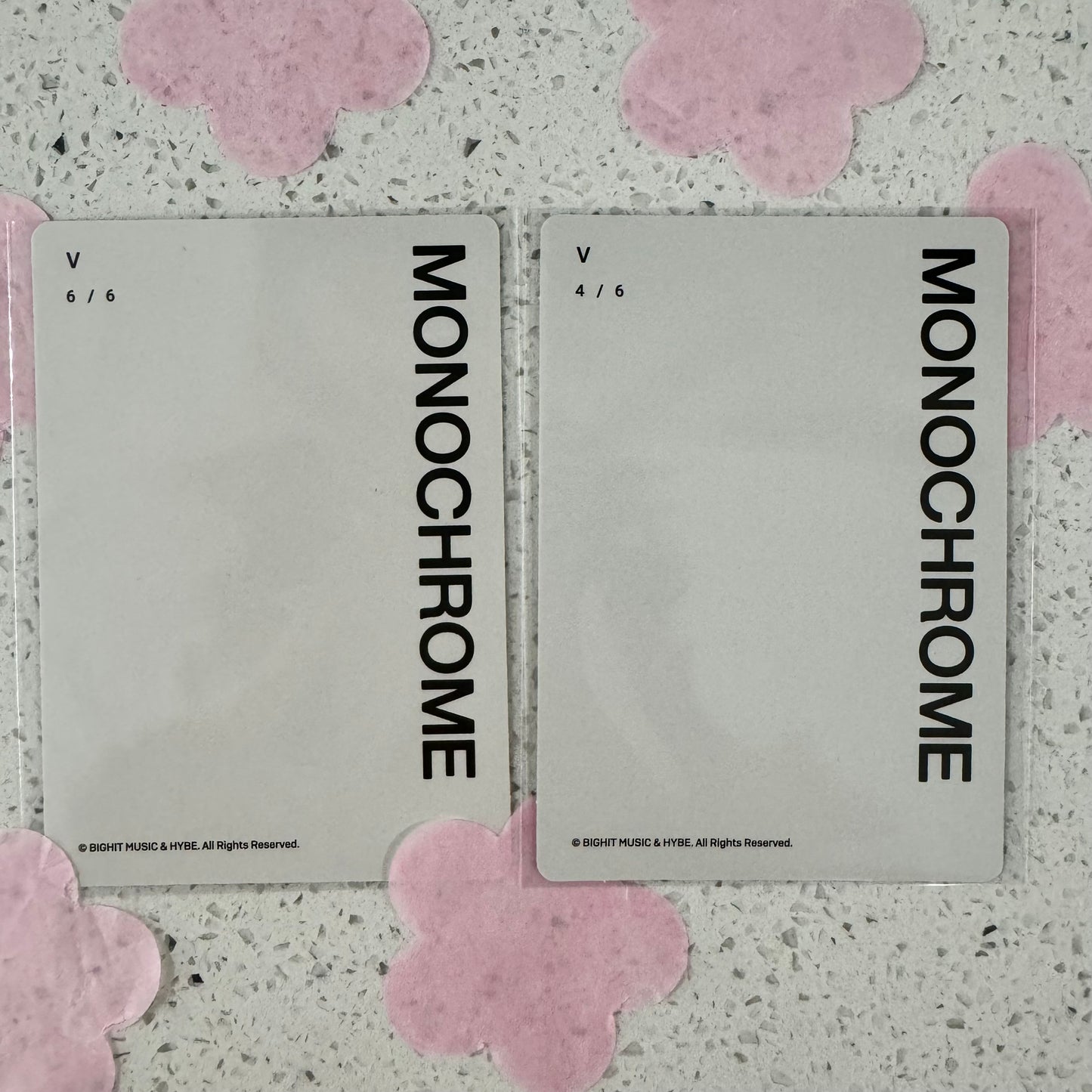 (BTS) V - MONOCHROME OFFICIAL PC