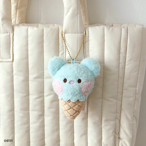 ⭐️ BT21 MININI ICE CREAM PLUSH (Llaveros)