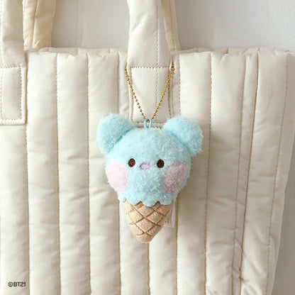 ⭐️ BT21 MININI ICE CREAM PLUSH (Llaveros)