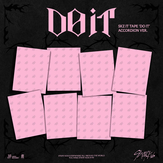 (PRE-ORDER) STRAY KIDS - SKZ IT TAPE ‘DO IT’ (ACCORDION)(RANDOM Ver.)