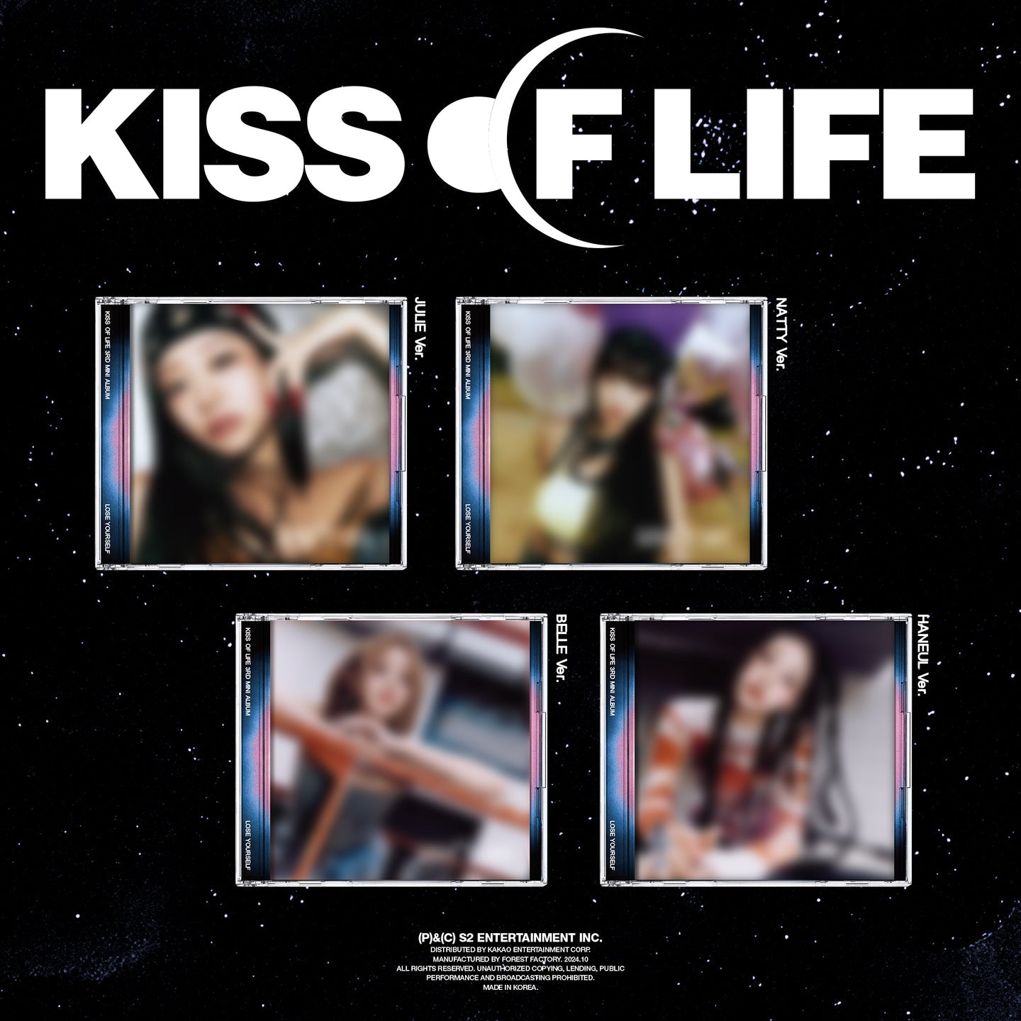 (Signed) KISS OF LIFE - 3rd Mini Album : Lose Yourself (Jewel Ver.) (Random)