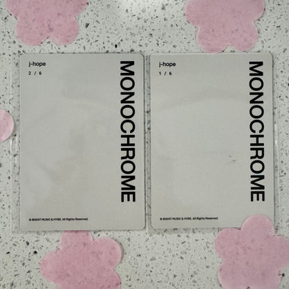 (BTS) j-hope - MONOCHROME OFFICIAL PC