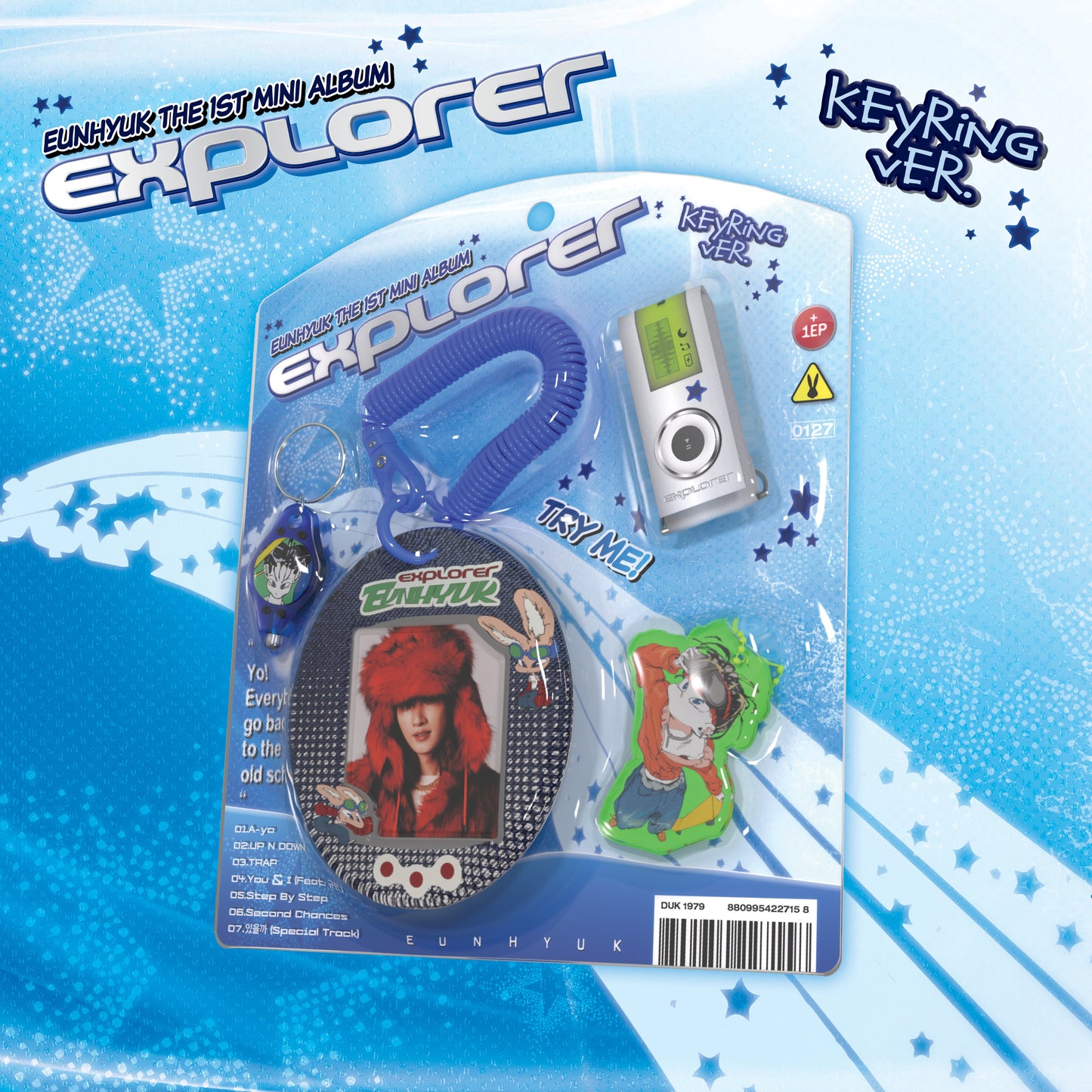 EUNHYUK - 1st Mini Album [EXPLORER] (Keyring Ver.)