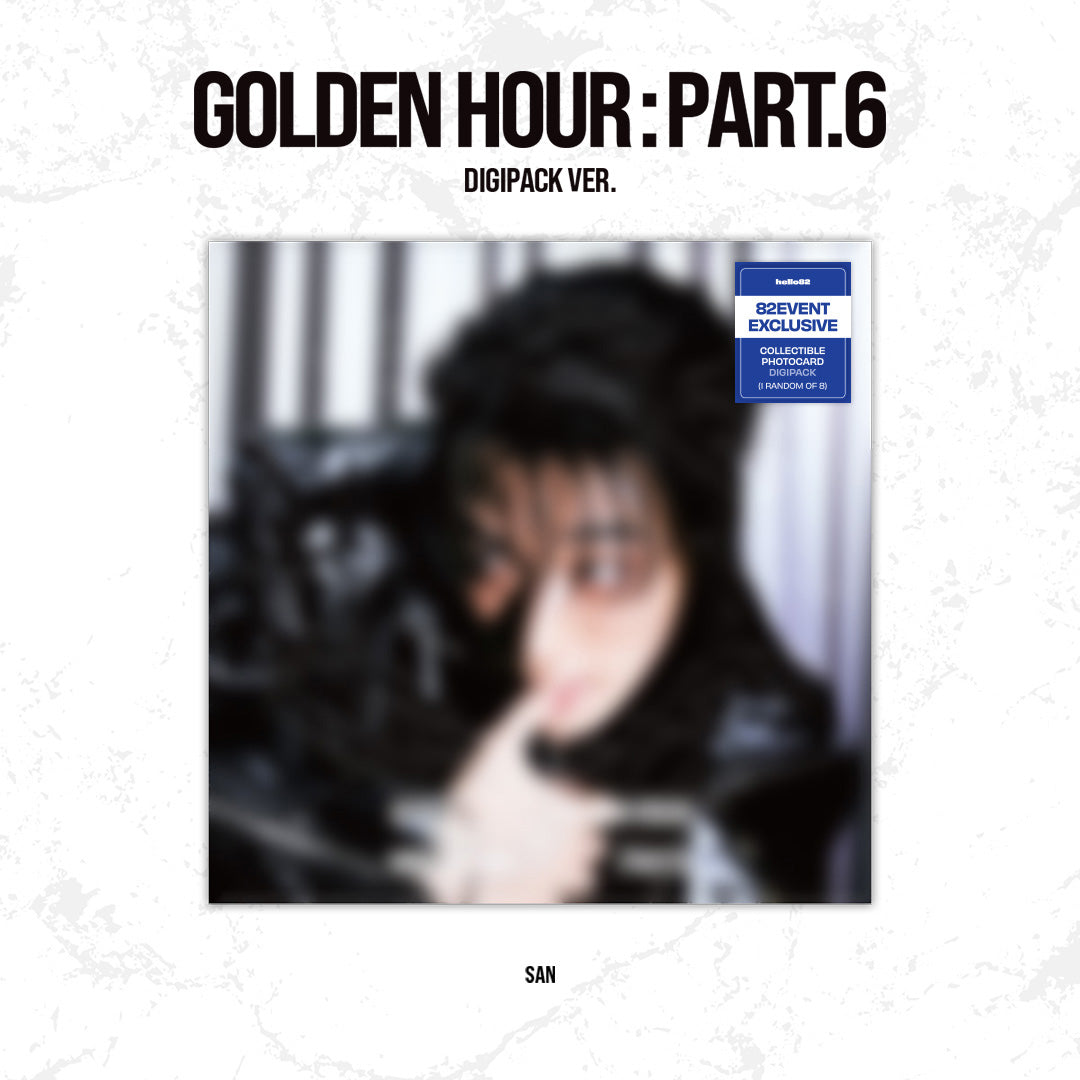 (PRE-ORDER) ATEEZ - GOLDEN HOUR : Part. 6 (Member Digipack Ver.) - 82EVENT Exclusive (Member)
