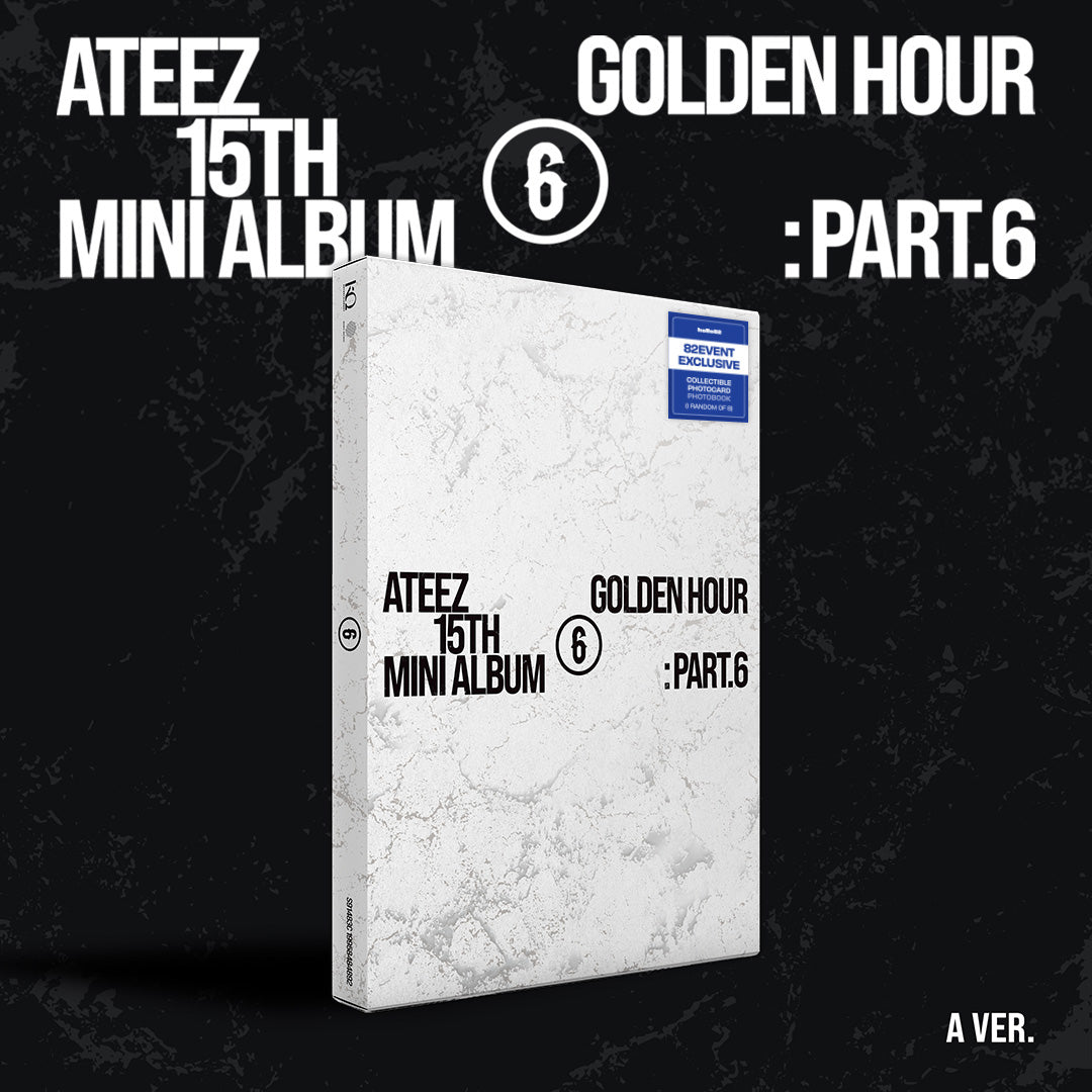 (PRE-ORDER) ATEEZ - GOLDEN HOUR : Part. 6 (Photobook Ver.) - 82EVENT Exclusive