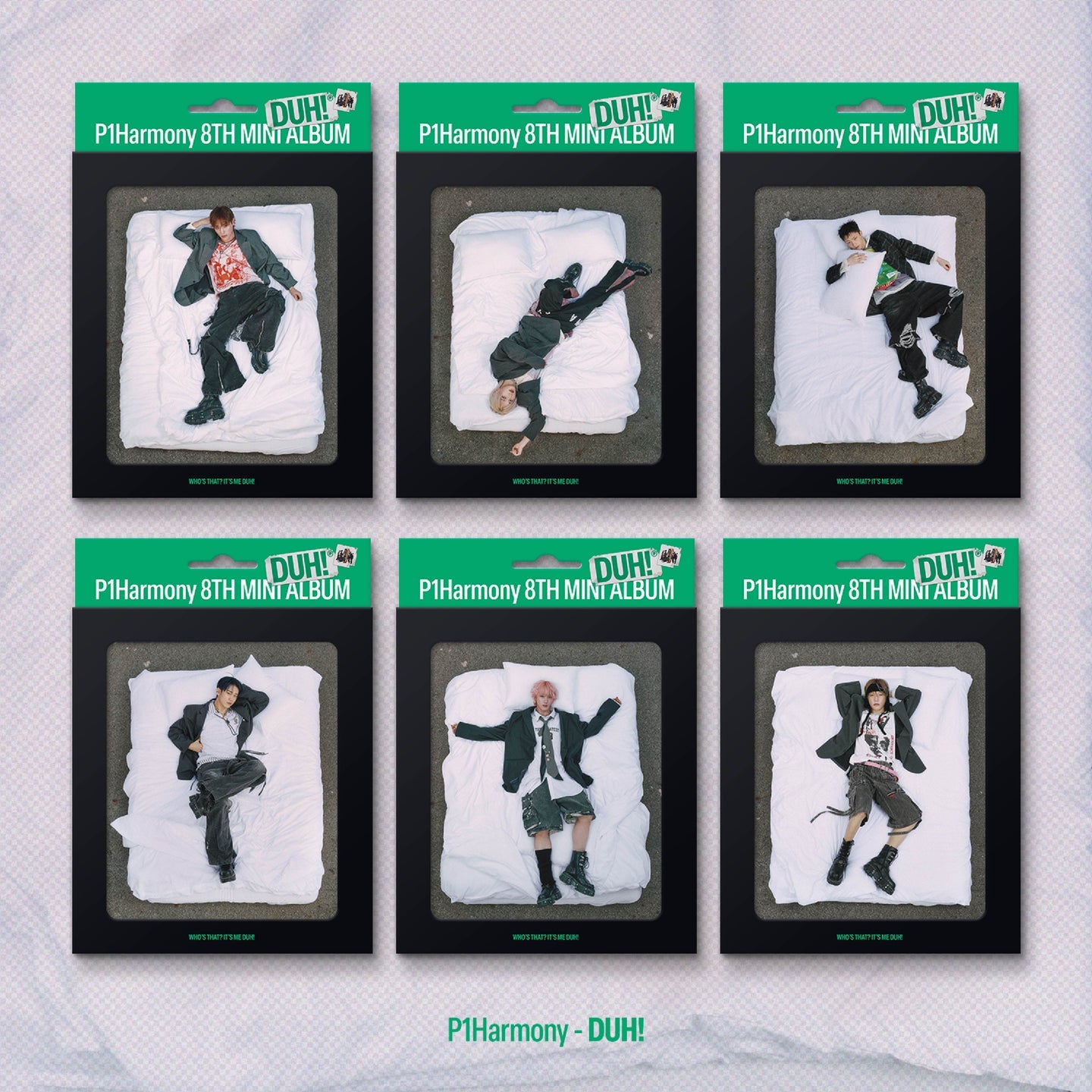 (Signed) P1Harmony - DUH! - H Ver. (Compact) (Random)