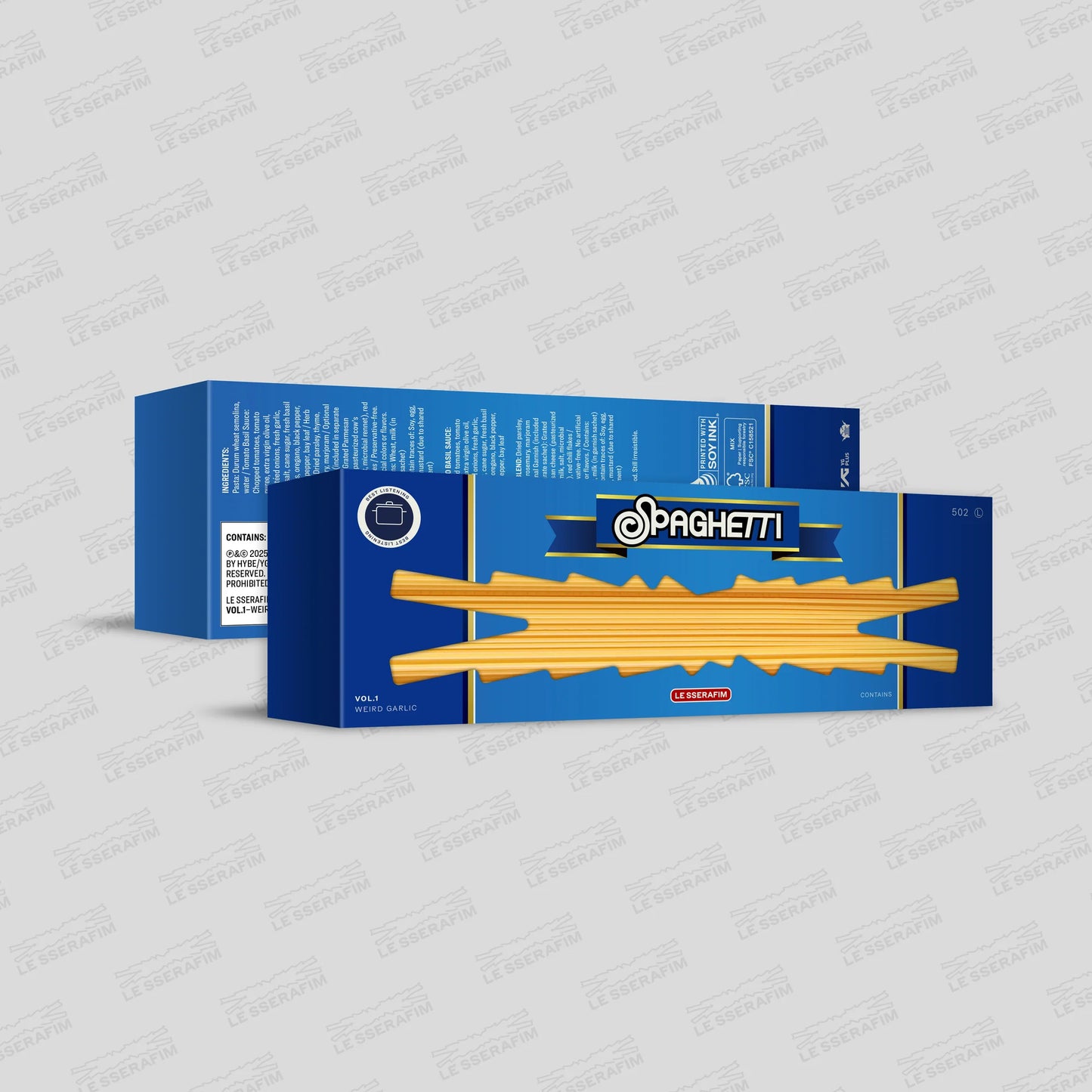 LE SSERAFIM - 1st Single Album 'SPAGHETTI'