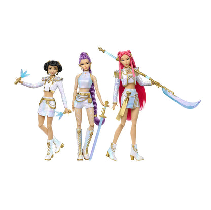 (PRE-ORDER) KPop Demon Hunters - HUNTR/X Rumi, Mira, Zoey “What It Sounds Like” SET (MATTEL CREATIONS)