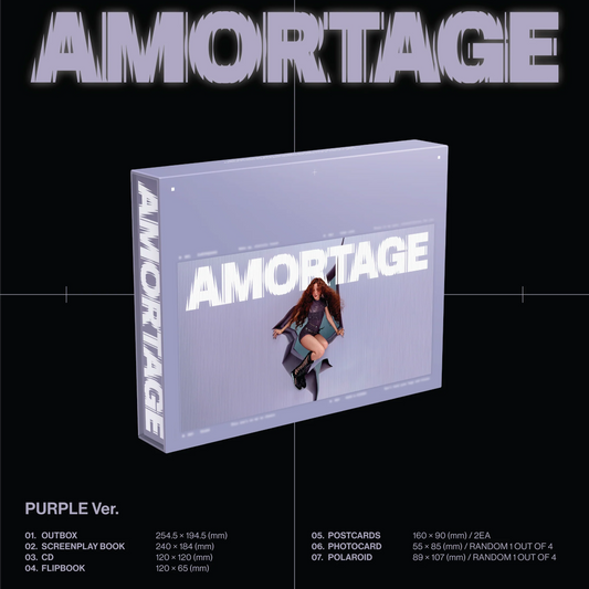 JISOO - AMORTAGE (PURPLE ver.)
