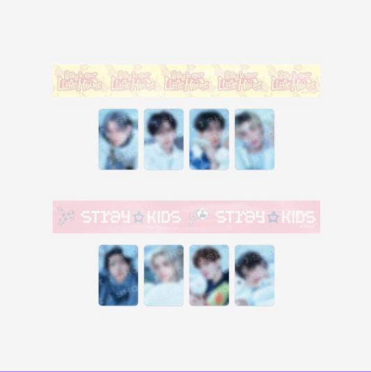(PRE-ORDER) STRAY KIDS - BOX TAPE SET - STAY in Our Little House (OFFICIAL MD)