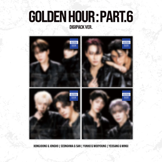 (PRE-ORDER) ATEEZ - GOLDEN HOUR : Part. 6 (Digipack UNIT Ver.) - UNIT DIGIPACK Exclusive 
