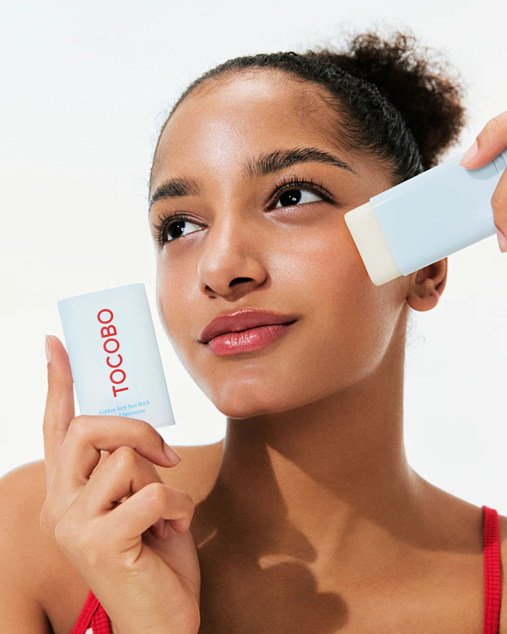 (PRE-ORDER)  (TOCOBO) Cotton Airy Sun Stick SPF50 PA++++ (Protector Solar en barra)