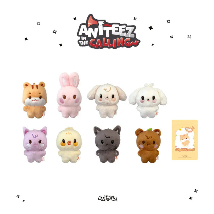 ⭐️ ATEEZ - TINY ANITEEZ Plush Doll (ANITEEZ IN THE CALLING Official MD)