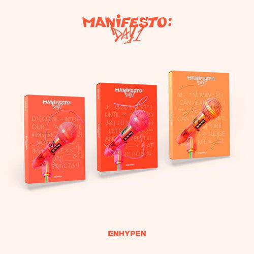 ⭐️  ENHYPEN - ALBUM MANIFESTO DAY 1 (STANDARD) (RANDOM)