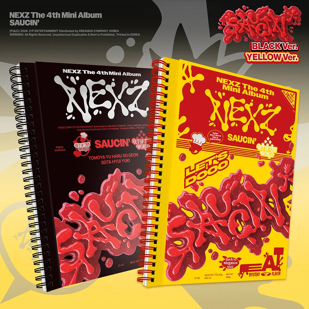 (PRE-ORDER) NEXZ - SAUCIN' [4th Mini Album]