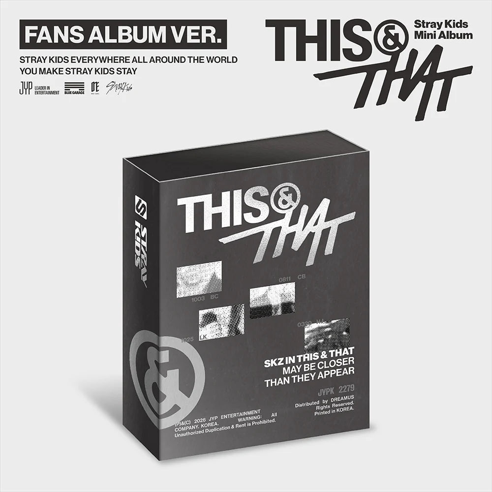 (PRE-ORDER) STRAY KIDS - THIS & THAT (FANS ALBUM Ver.)