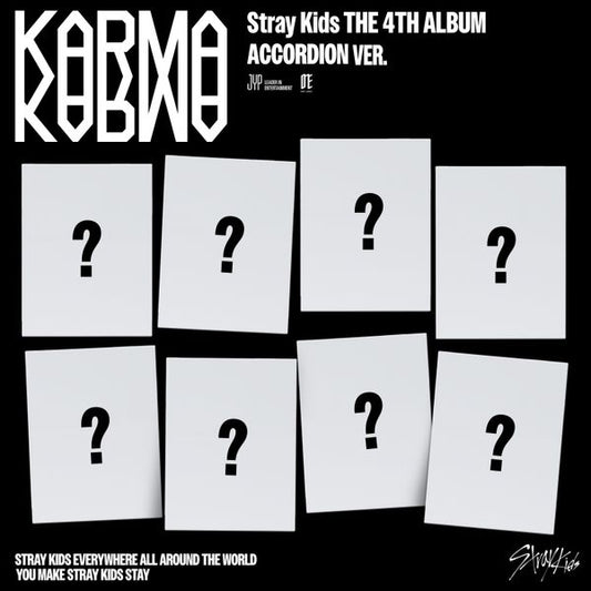 (PRE-ORDER) STRAY KIDS - 4th Album [KARMA] (ACCORDION)(RANDOM Ver.)