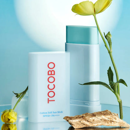 (TOCOBO) Cotton Soft Sun Stick SPF50 PA++++ (Protector Solar en barra)